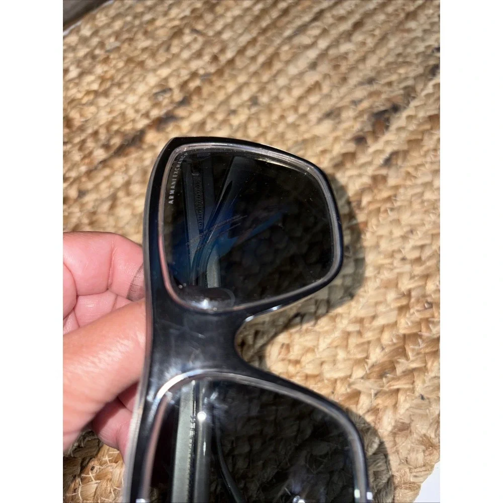 Armani Exchange AX4004 sunglass Black Mirage Grey Frames 8006/87 59 15 140 3N